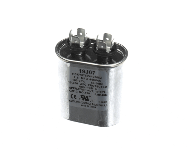 Lennox 19J07 RUN CAPACITOR 7.5 MFD 440V OVA