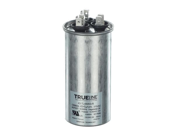 Rheem 43-TL45053-R CAPACITOR - 45/5/370 DUAL ROUN