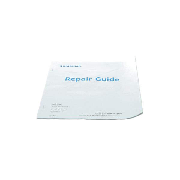Samsung UN75CU7000DXZA-G UN75CU7000DXZA-G REPAIR GUIDE,