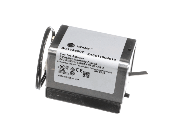 Trane ACT00316 ACTUATOR; N.C., 24VAC 50/60HZ