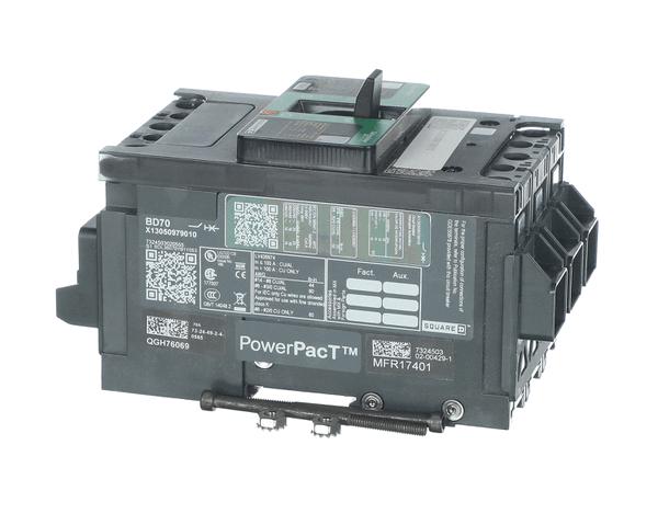 Trane BKR02735 BREAKER; CIRCUIT, 3P, 600V/347