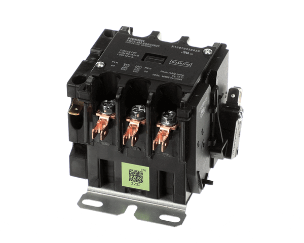 Trane CTR02765 CONTACTOR; 3 POLE, NO 40FLA AT