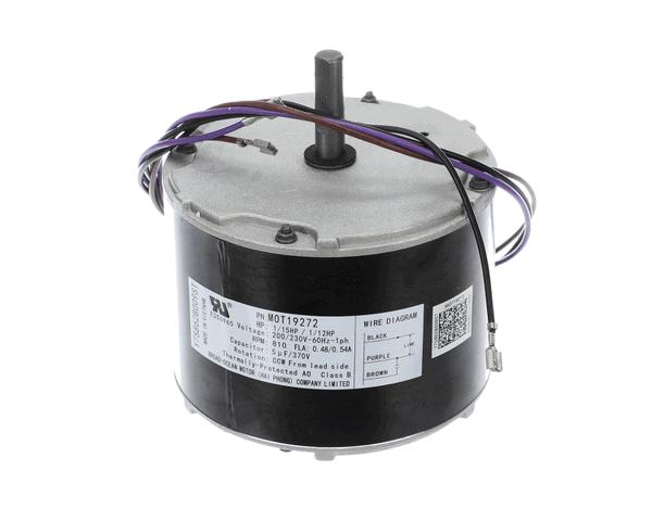 Trane MOT19272 MOTOR; FAN 1/12TH HP 8-POLE