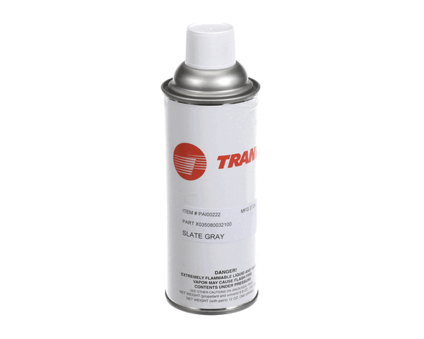 Trane PAI00222 PAINT, SLATE GRAY, (SHIPPING U