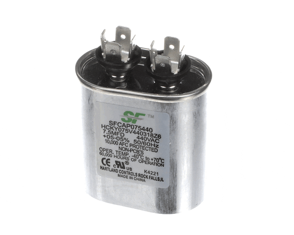 Trane SFCAP075440 CAPACITOR, 7.5MFD 370/440V