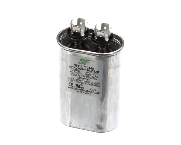 Trane SFCAP10440 CAPACITOR, 10MFD 370/440V OVAL