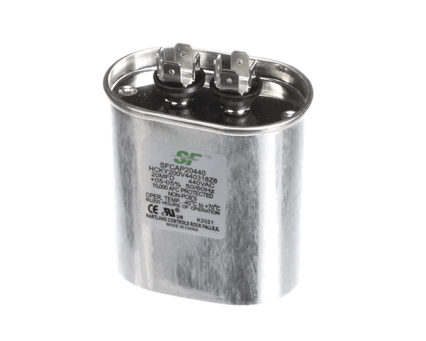 Trane SFCAP20440 CAPACITOR; 20MFD 370/440V OVAL