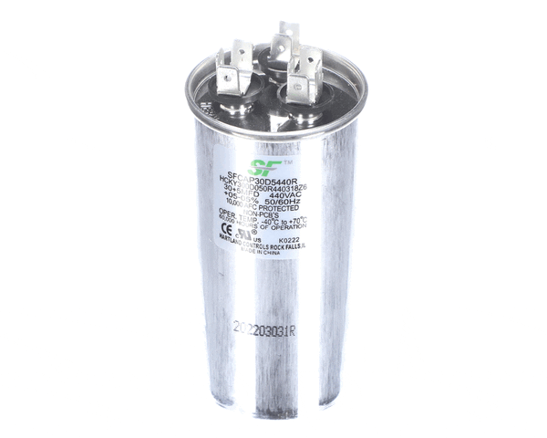 Trane SFCAP30D5440R CAPACITOR; 30+5MFD 440V ROUND