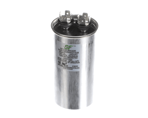 Trane SFCAP35440R CAPACITOR; 35MFD 370/440V ROUN