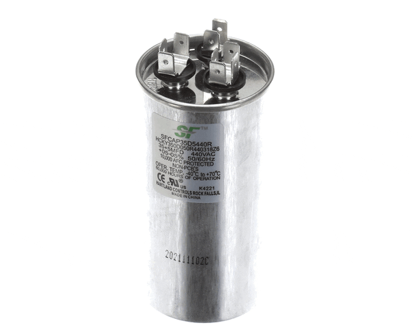 Trane SFCAP35D5440R CAPACITOR; 35+5MFD 370/440V RO