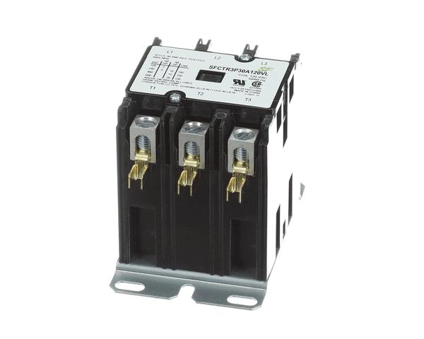 Trane SFCTR3P30A120VL CONTACTOR; 3P 30A 120VAC / LUG