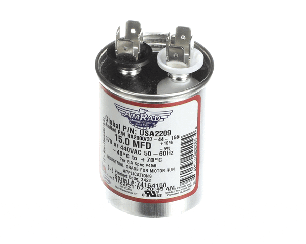 Trane USA2209 CAPACITOR; 15MFD 370/440V ROUN
