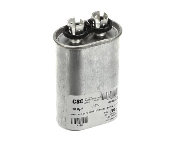 York S1-02431404000 SINGLE RUN CAPACITOR, 10MFD,44