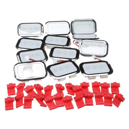 Whirlpool W11683242 LED MODULE SERVICE KIT, CHROME