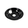 GE WB31T10015 8 INCH BLACK PORCELAIN BURNER
