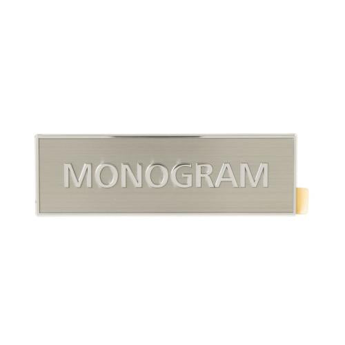 GE WB02X26123 MONOGRAM BADGE