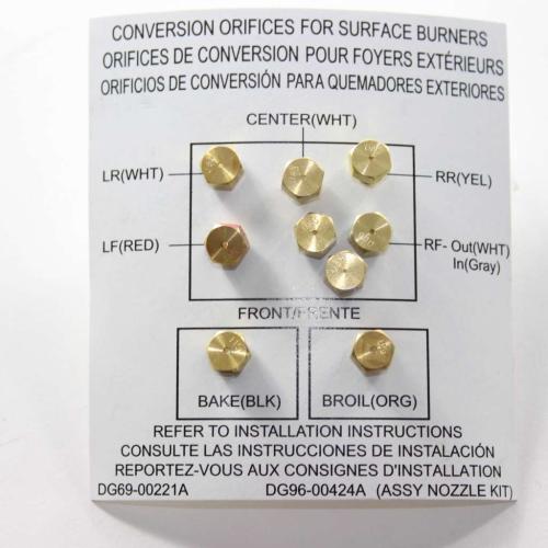 Samsung DG96-00424A ASSEMBLY NOZZLE KIT