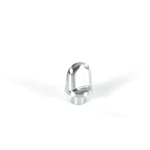 GE WB03X10317 KNOB VENT TRI-CHROME PL