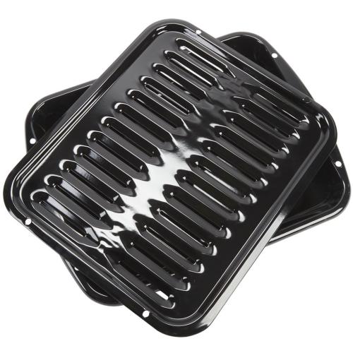 Whirlpool 4396923BULK QTY 10 BROILER PAN BULK PACK