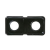 GE WB34K10010 DOUBLE BLACK PORCELAIN PAN LEF