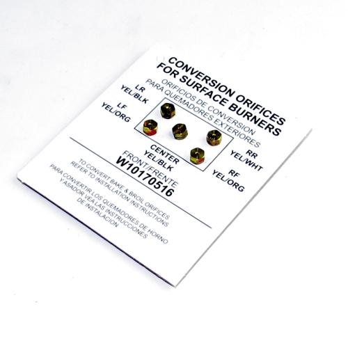 Whirlpool WPW10170516 RANGE LP CONVERSION KIT