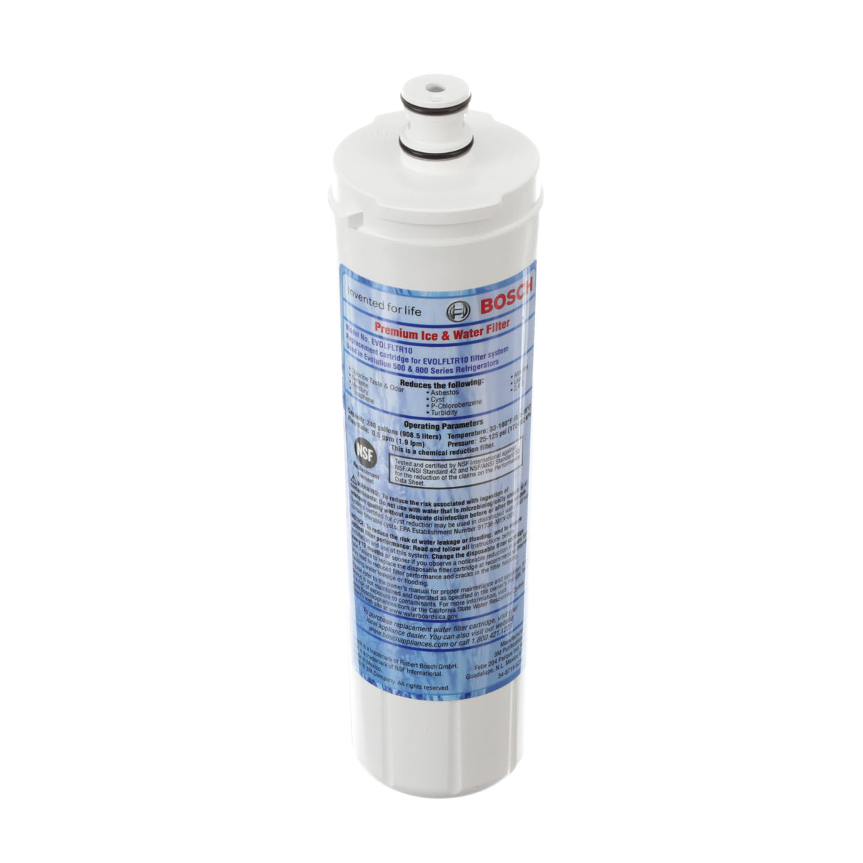 This is a genuine Bosch 00640565 WATER FILTER
