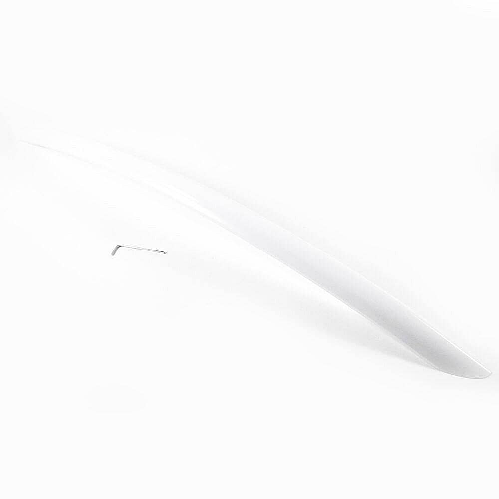 This is a genuine Electrolux 297437820 HANDLE,GALLERY,WHITE,ASSY