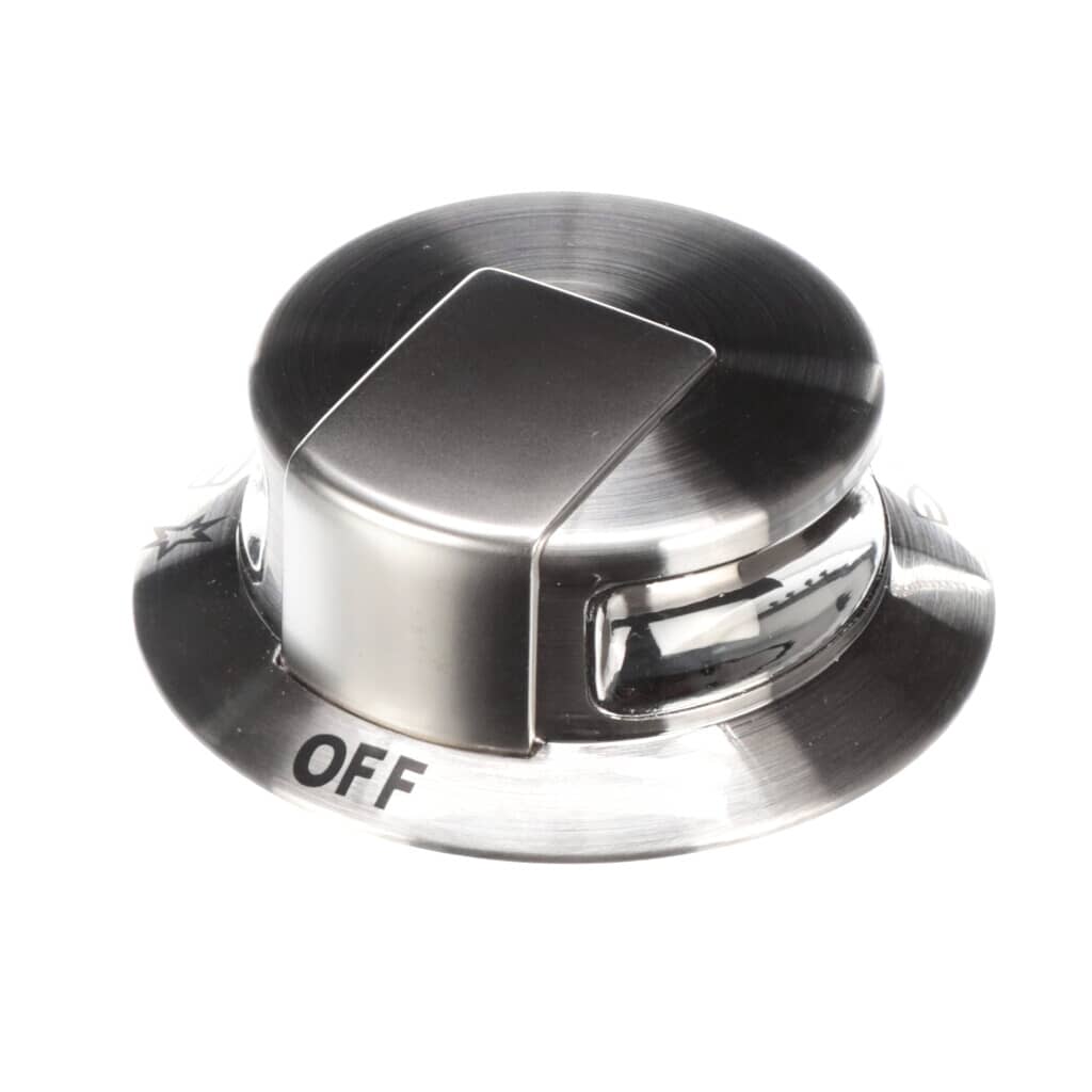 This is a genuine Electrolux 318905205 KNOB,BURNER,STAINLESS,DUAL