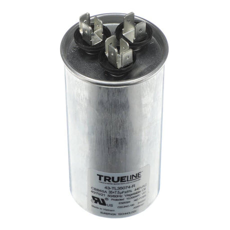This is a genuine Rheem 43-TL35074-R CAPACITOR - 35/7.5/440 DUAL RO