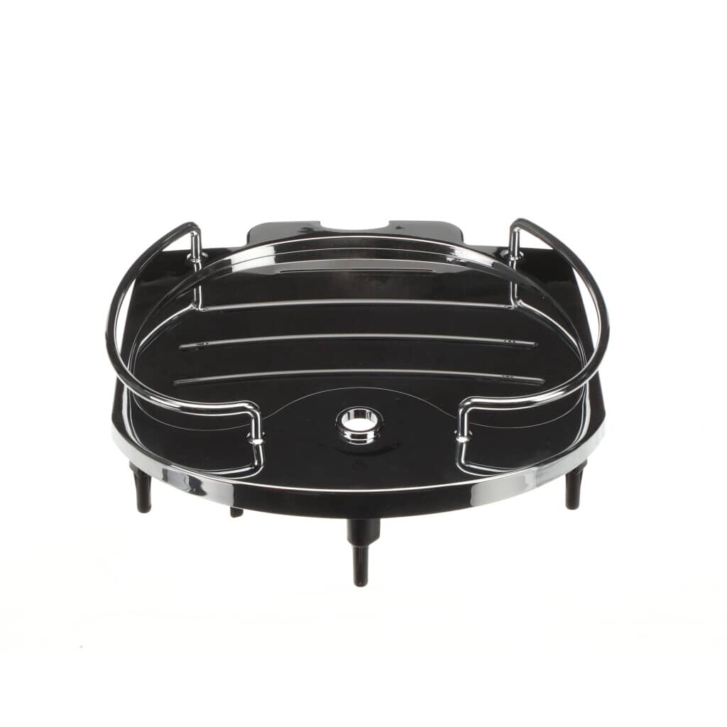This is a genuine Delonghi 5513200219 ASSEMBLY COVER CHROME PLATE