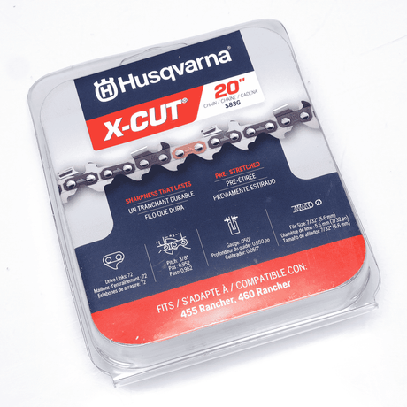 This is a genuine Husqvarna 581626972 X-CUT C85 20-INCH CHAINSAW CHA