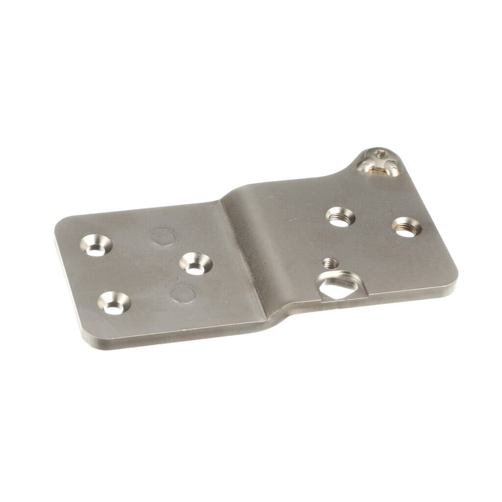 This is a genuine Liebherr 704465700 UPPER HINGE BRACKET