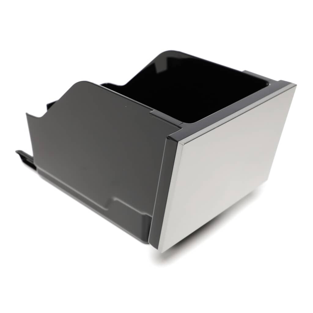 This is a genuine Delonghi 7313235421 FRONT&amp;CONT GROUNDS BLK&amp;SILV EC