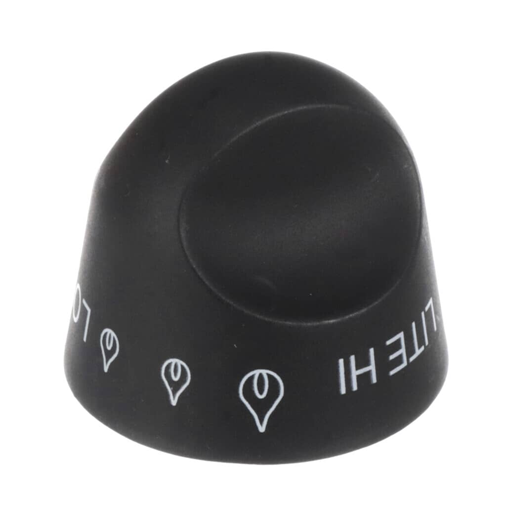 This is a genuine Whirlpool 74003942 KNOB- BURN