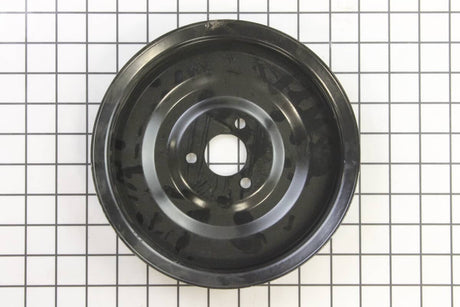 This is a genuine Ariens 00268751 PULLEY- SPIN FORM DUAL GROOVE