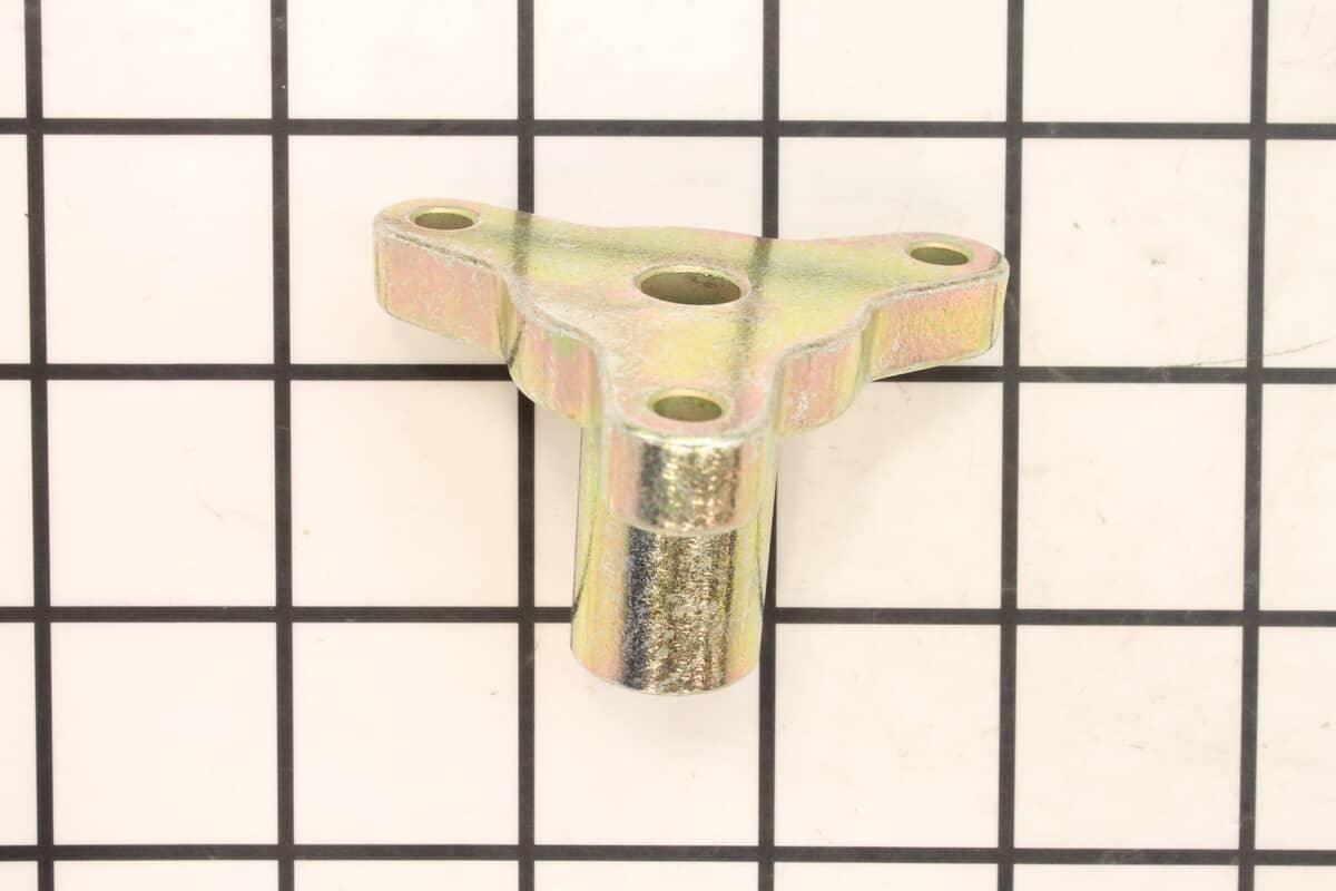 This is a genuine Ariens 00659200 SUPPORT- RAKE BUSHING
