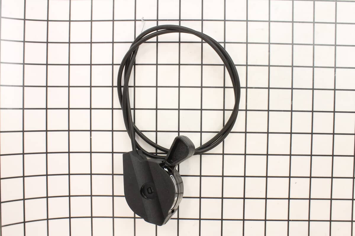 This is a genuine Ariens 01286400 CABLE- BRIGGS TRIMMER THROTTLE