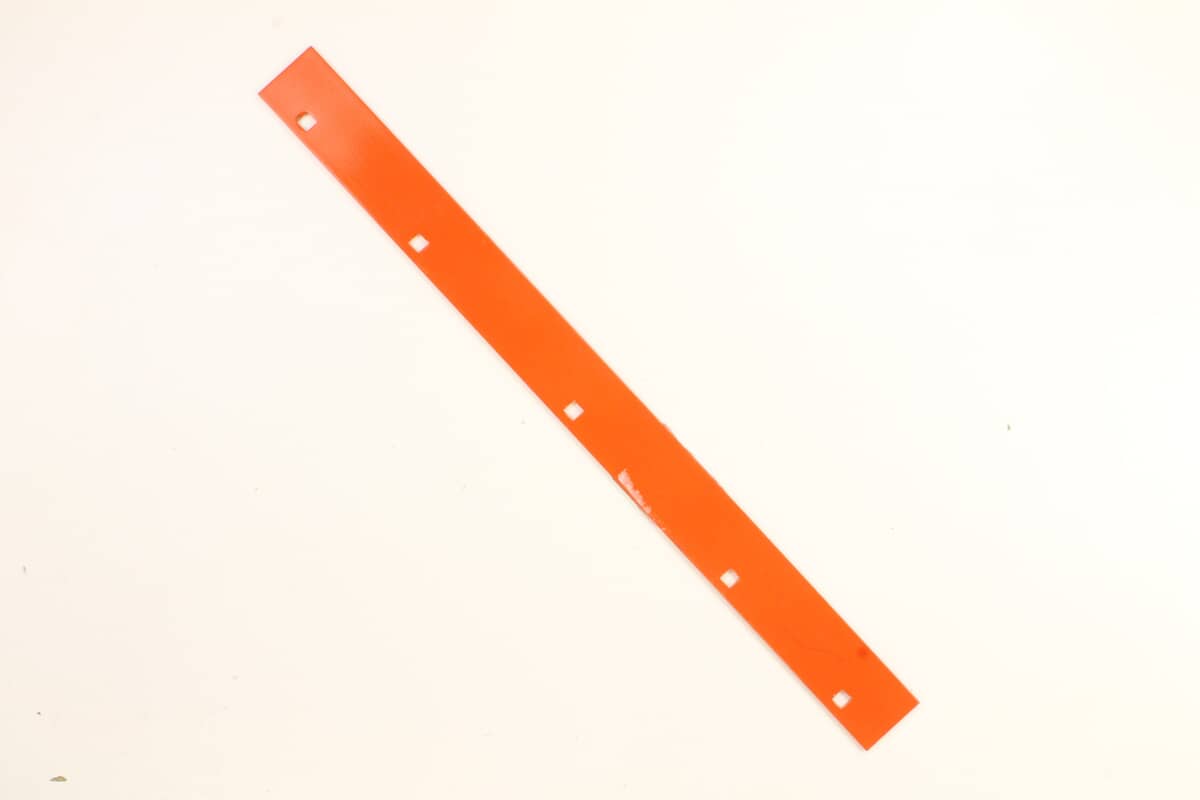 This is a genuine Ariens 03884359 SCRAPER BLADE- 22-INCH COMPACT