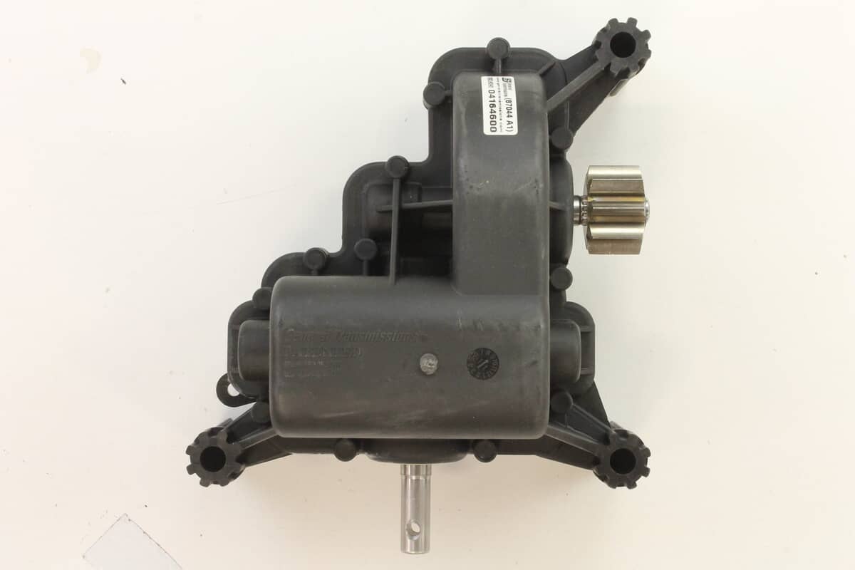 This is a genuine Ariens 04164600 TRANSMISSION- GT H0 W/O PULLEY