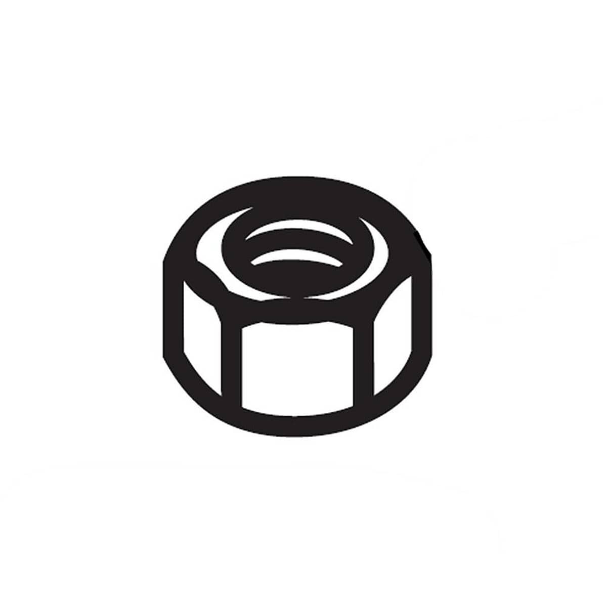 This is a genuine Ariens 06500938 NUT- HEX .312-18 ZCC