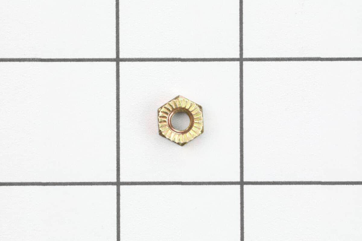 This is a genuine Ariens 06530600 NUT-LK-DUAL FACE 10-24 YWZC