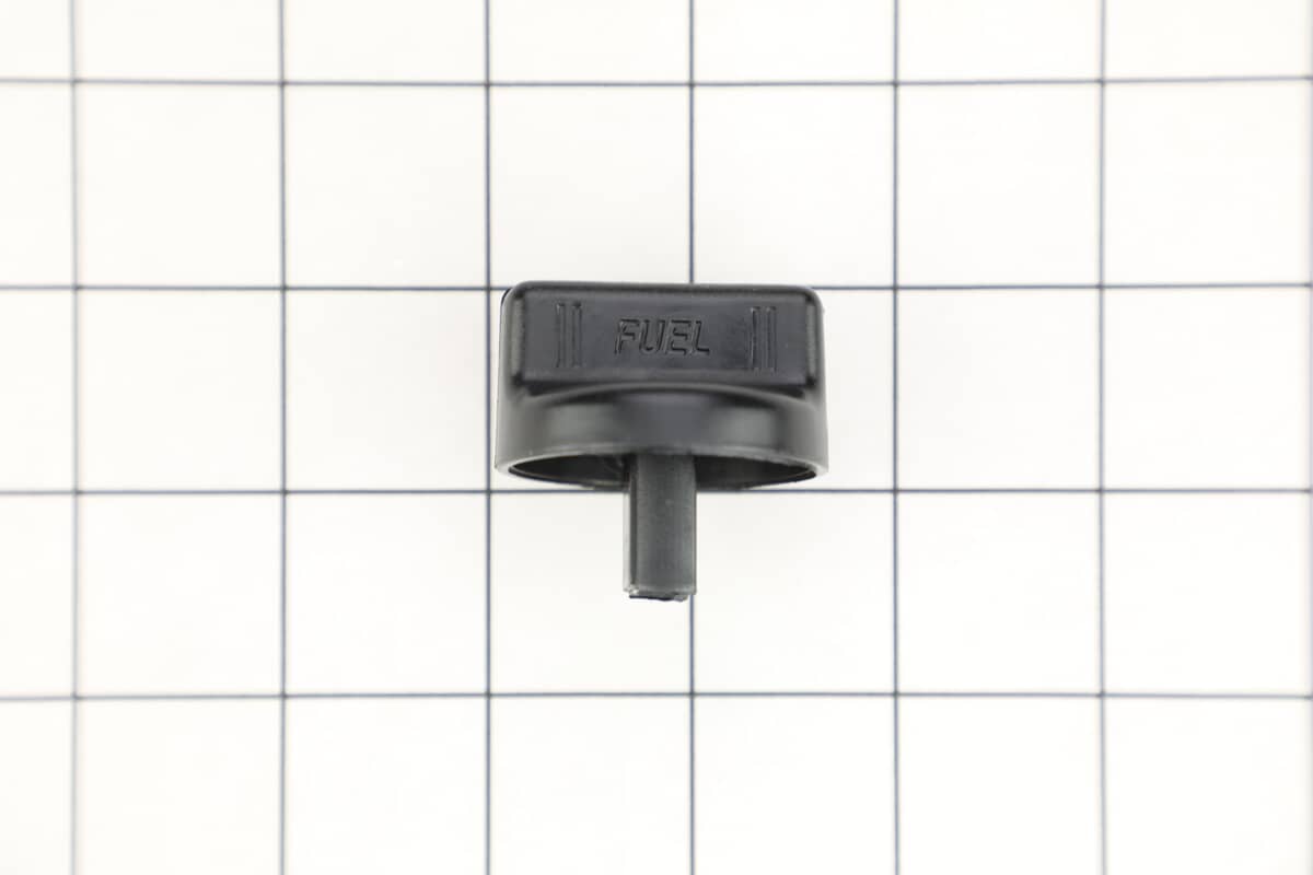 This is a genuine Ariens 20000024 FUEL ON/OFF KNOB (BLACK)