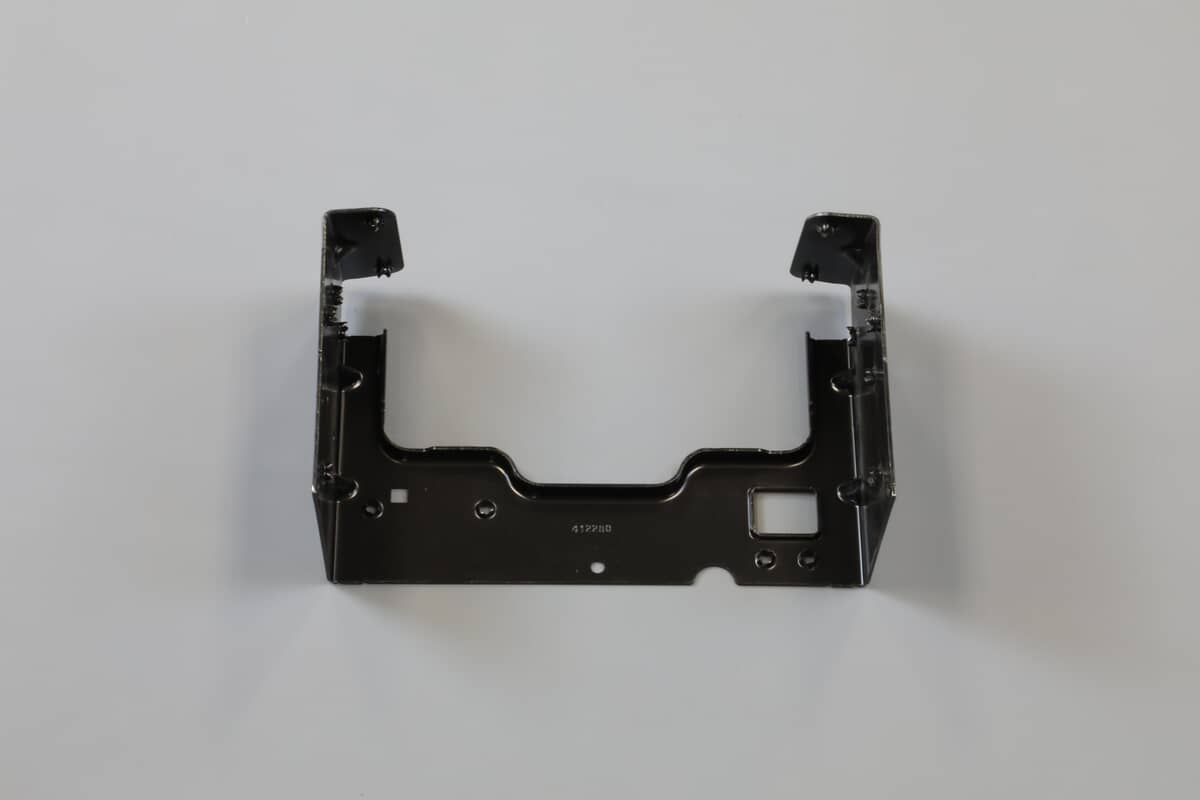 This is a genuine Ariens 53213200 RAKE- 24-INCH LH- BLK SERR W/Z