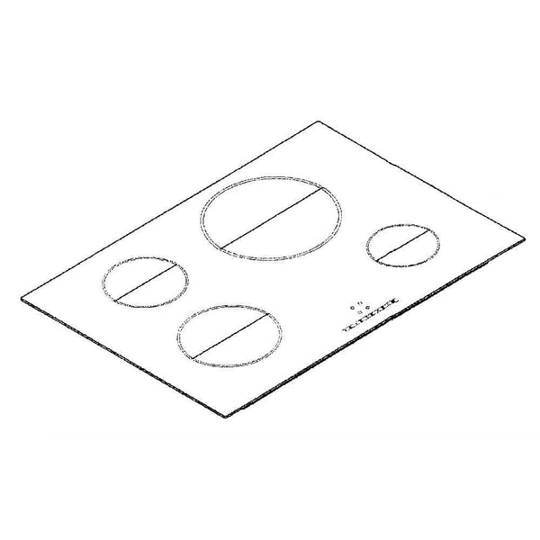 Bosch 00770788 Glass Ceramic Hob To