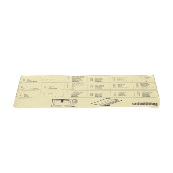 Bosch 00636056 STICKER