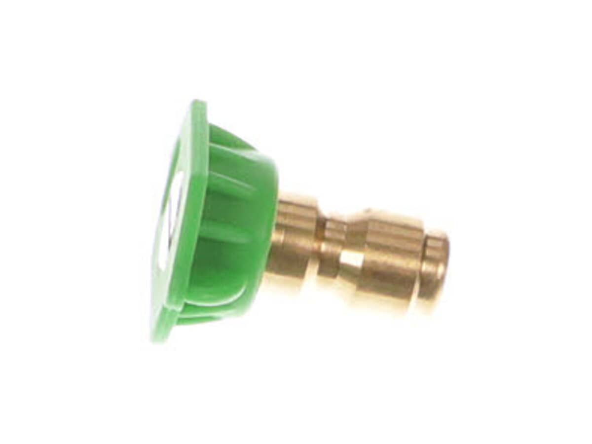This is a genuine Briggs Stratton 195983QGS NOZZLE, QC, GREEN