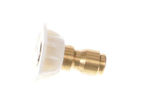 This is a genuine Briggs Stratton 195983RGS NOZZLE, QC, WHITE