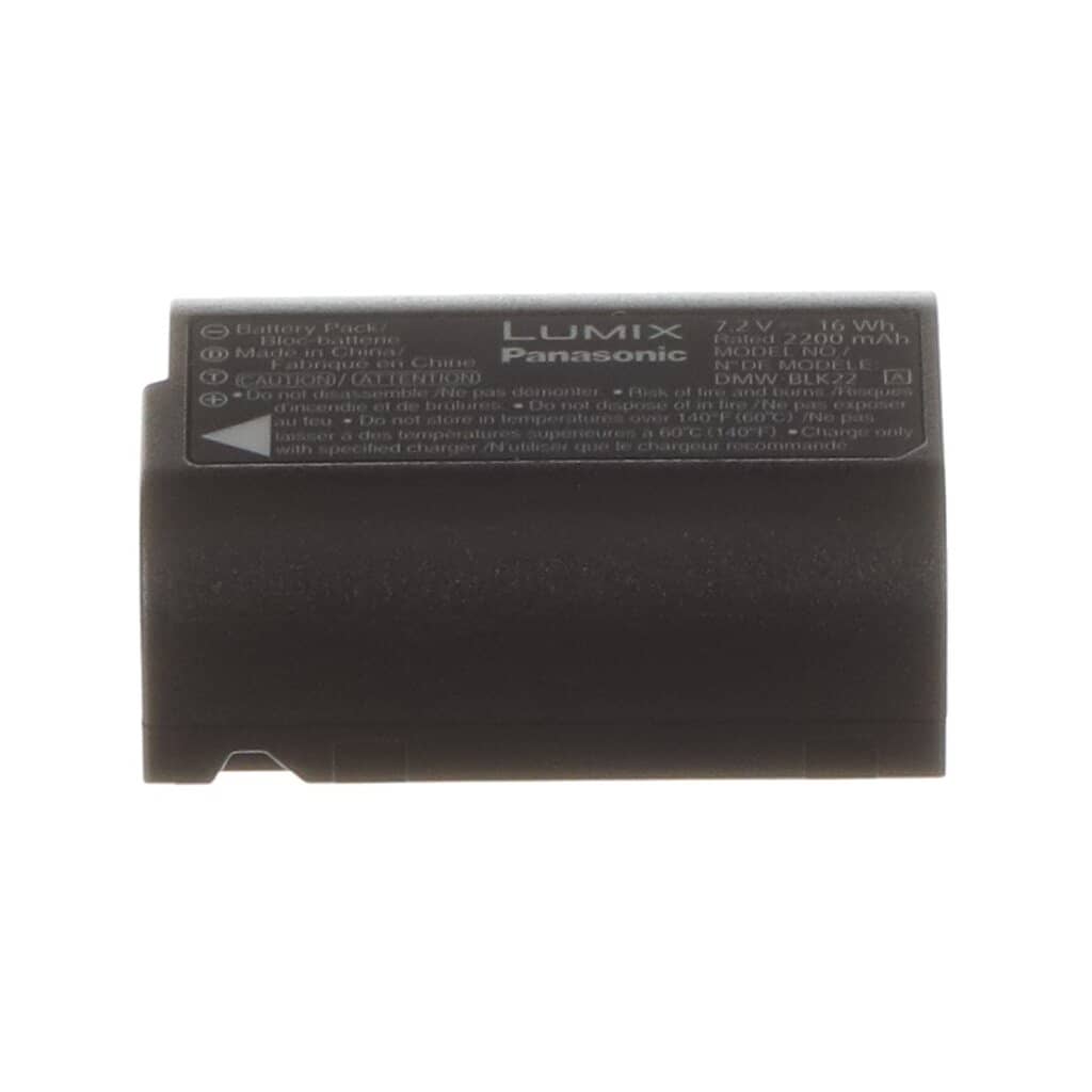 This is a genuine Panasonic DMW-BLK22 LI-ION BATTERY PACK (7.4V, 305