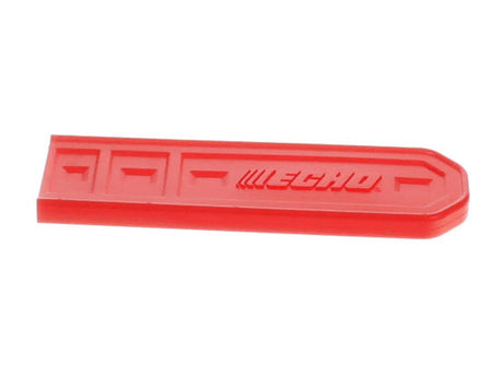 This is a genuine Echo X490001040 COVER-GUIDE BAR