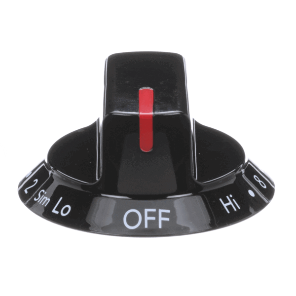 This is a genuine Electrolux 5304518270 KNOB,CONTROL,BLACK,TURBO BOIL